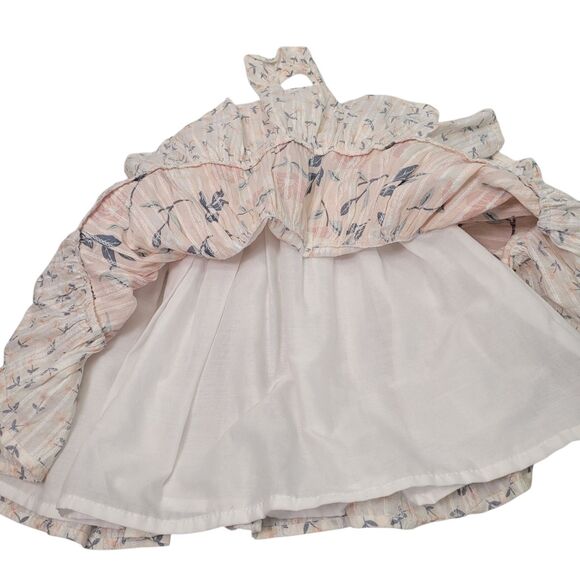 Baby Girl Bundle Of Dresses Flower Print And Pink In Size 2T Gentle Used - Picture 16 of 16